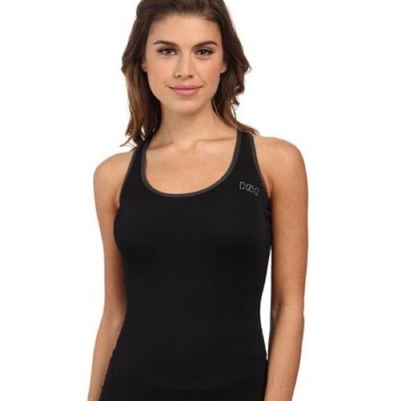 Helly Hansen Black Aspire Lifa Flow Singlet Tank Top Size Small Fitness Active S - Picture 11 of 11